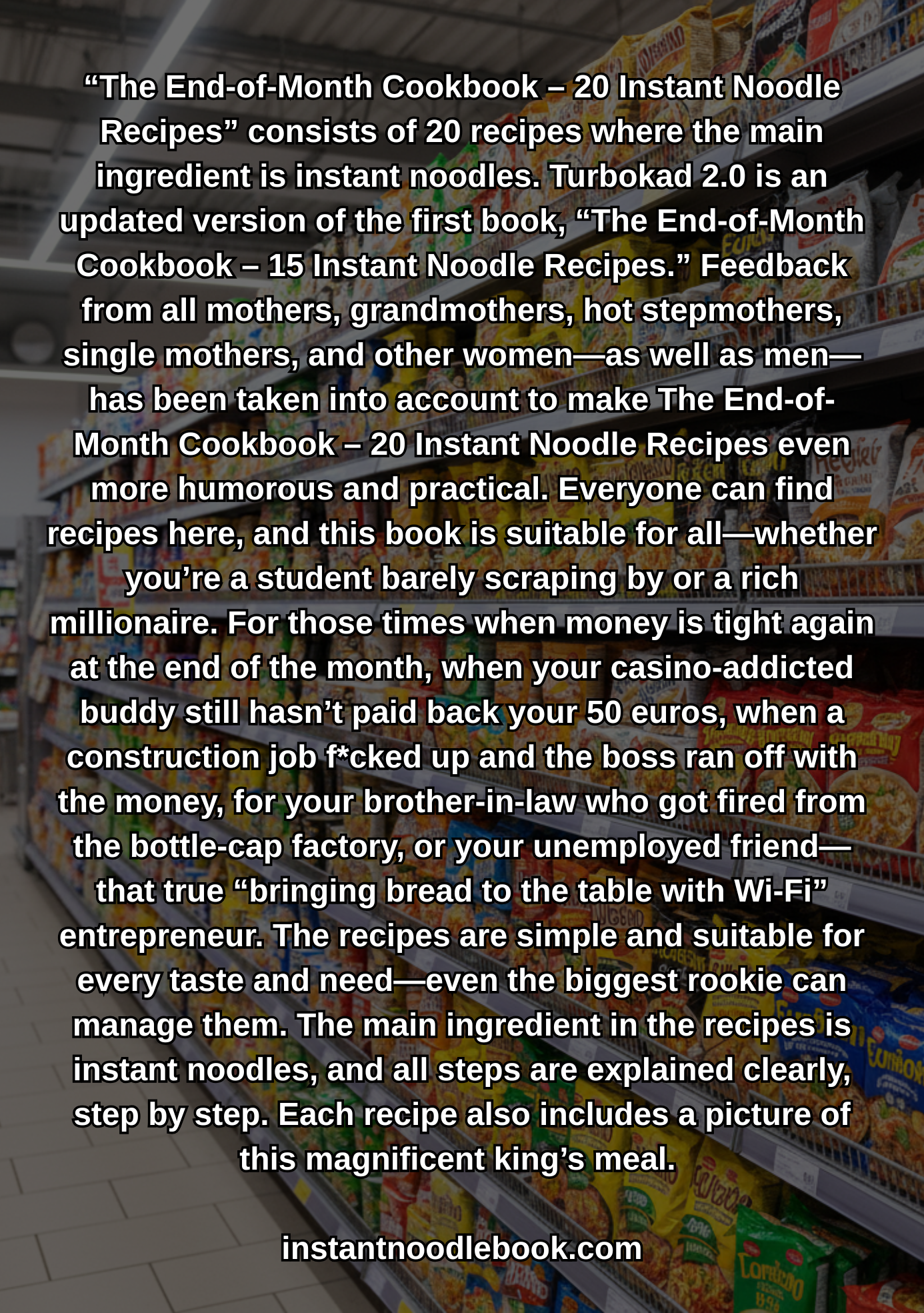 20 Recipes with Instant Noodles - BEST RAMEN BOOK🤣