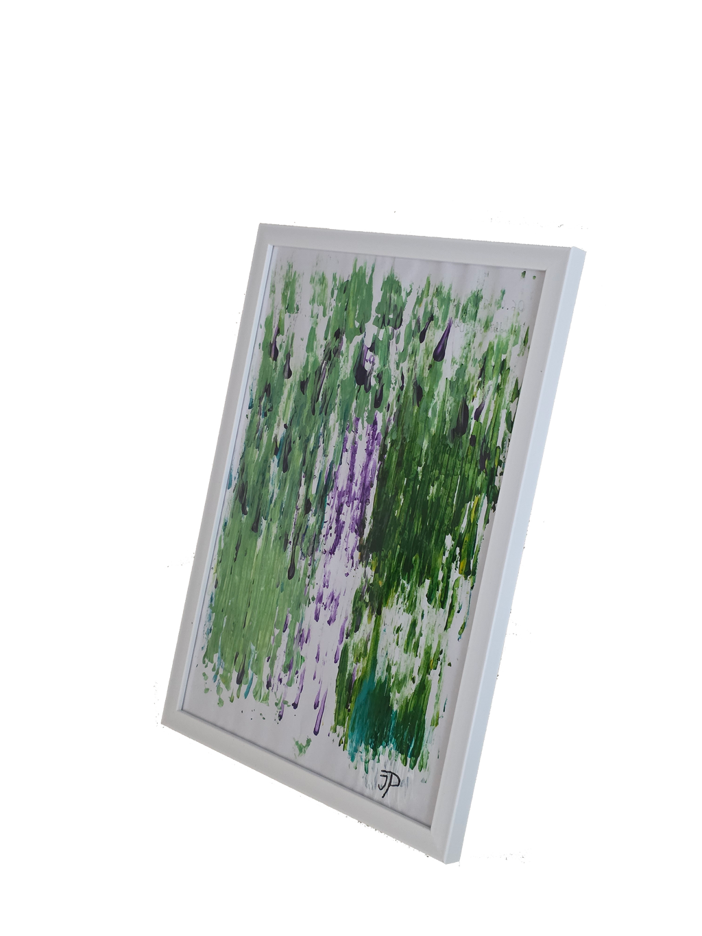 “Northern Lights&nbsp;or Instant Noodles”? – A unique artwork created using instant noodles as a paintbrush (50% of proceeds go to charity)