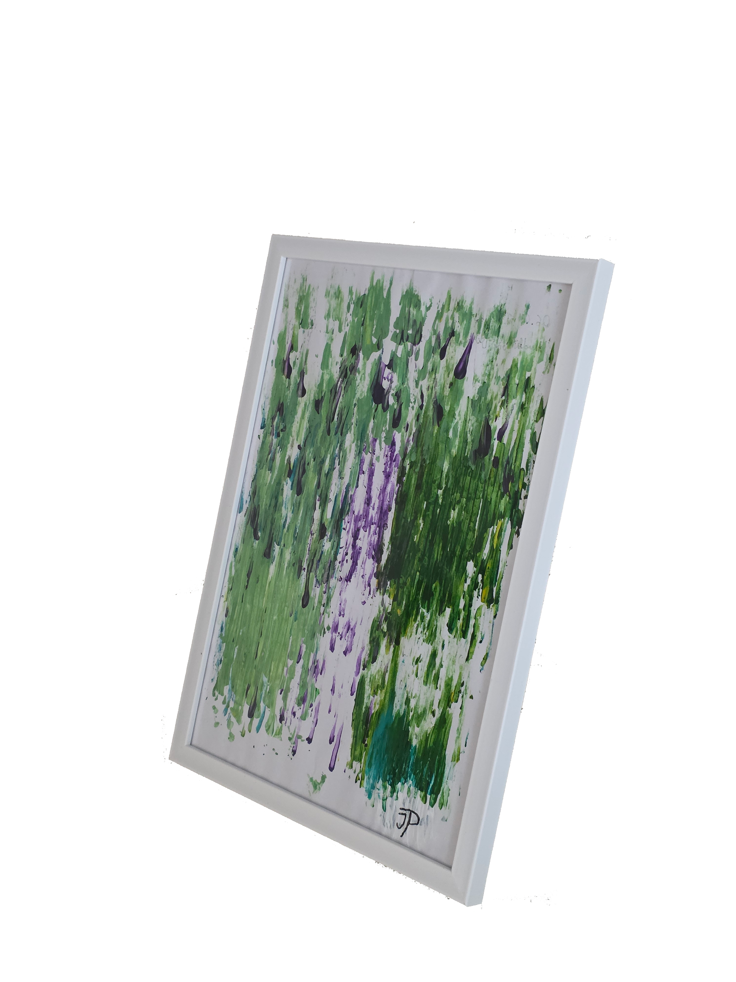 “Northern Lights&nbsp;or Instant Noodles”? – A unique artwork created using instant noodles as a paintbrush (50% of proceeds go to charity)